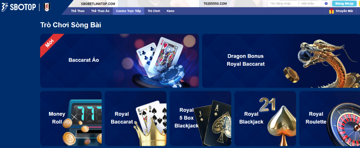 ca cuoc khong gioi han tai 70205550com